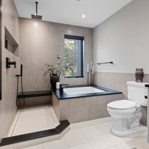 Lake Sunapee Lake House Remodel Primary Bath