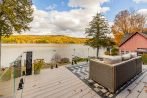 Lake Sunapee Lake House Remodel Upper Deck